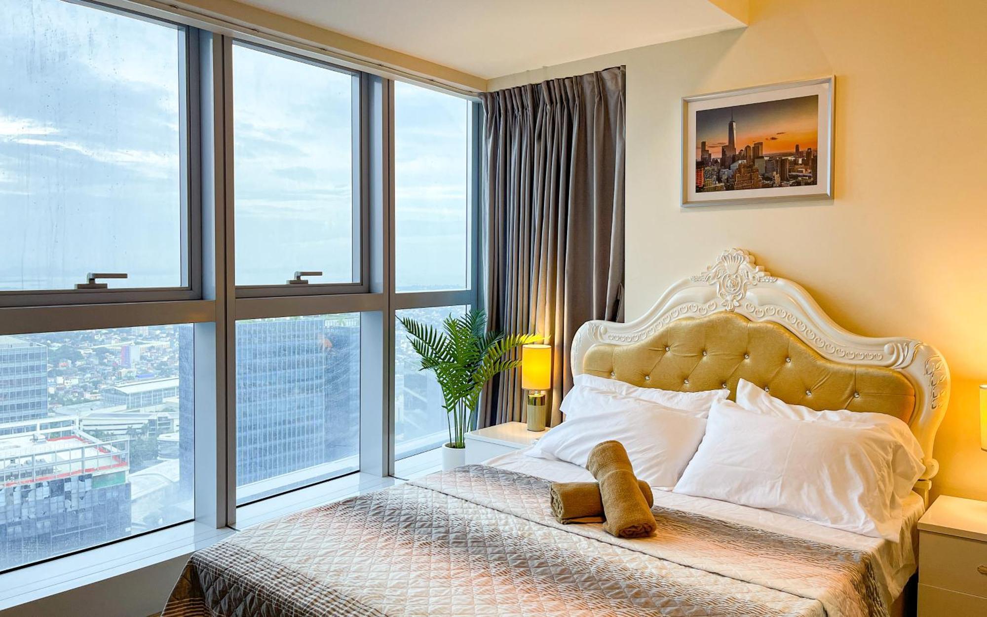 Cityscape View 2Br In Uptown Bgc W 200Mbps Wifi Taguig Exterior foto